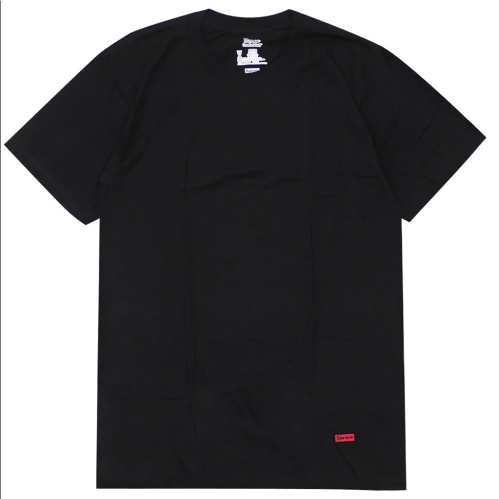 Supreme Hanes Tagless T-shirt Size Large